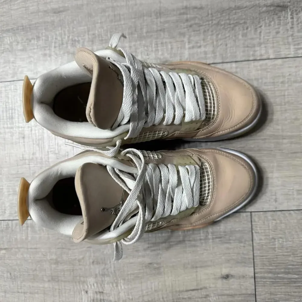 Nike Air Jordan 4 Retro Shimmer DJ0675 200 Size 6.5 Women - Picture 5 of 10